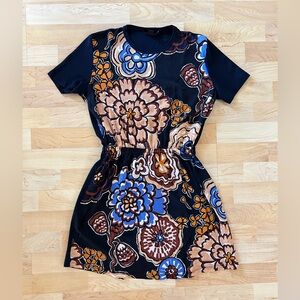 Louis Vuitton Silk Floral Mini Dress